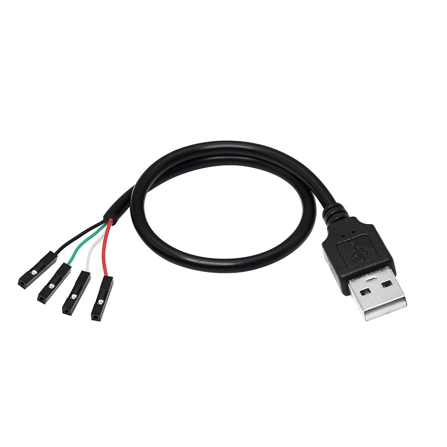 Amazon.co.jp: CERRXIAN デュポン ケーブル usb2.0ケーブル 0.3m